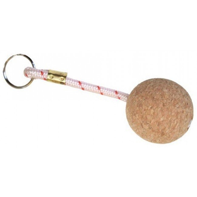 NKTIER Floating Cork Keychain,53mm Diameter Wooden Ball Key Chain Water  Buoyant Floating Cork Ball For Swimming Diving Fishing Canoeing 