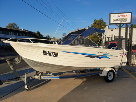 Quintrex 530 Freedom Sport Bowrider