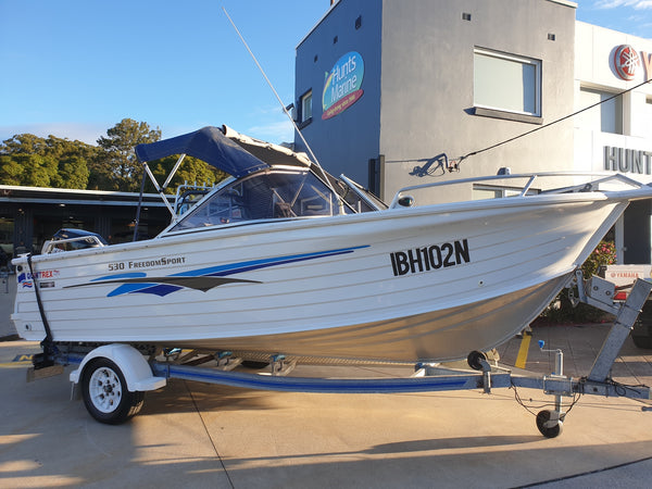 Quintrex 530 Freedom Sport Bowrider