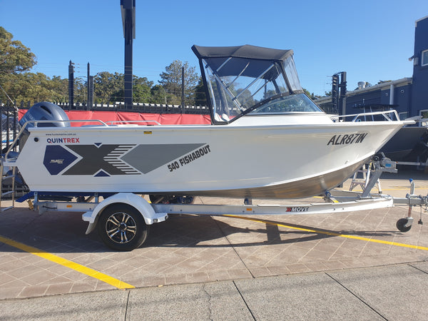 Quintrex 540 Fishabout