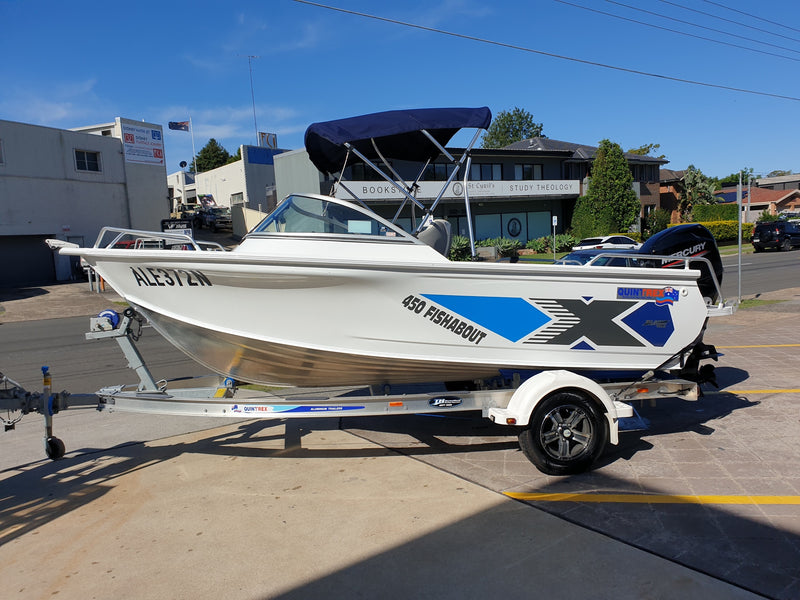 Quintrex 450 Fishabout