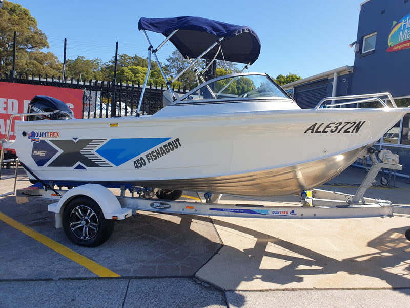 Quintrex 450 Fishabout