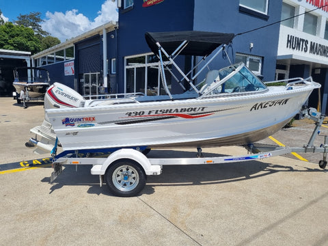 Quintrex 430 Fishabout