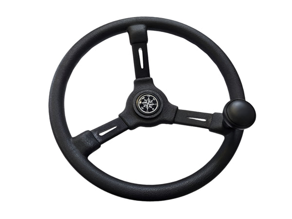 Riviera 350mm Steering Wheel with knob