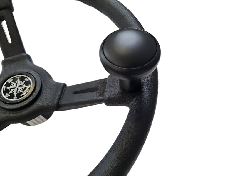 Riviera 350mm Steering Wheel with knob