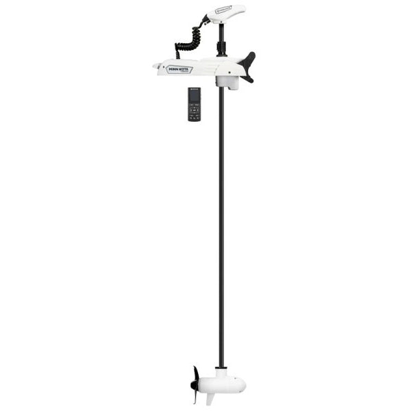 Minn Kota Terrova QUEST Dual Voltage Manual Deploy - White and Black