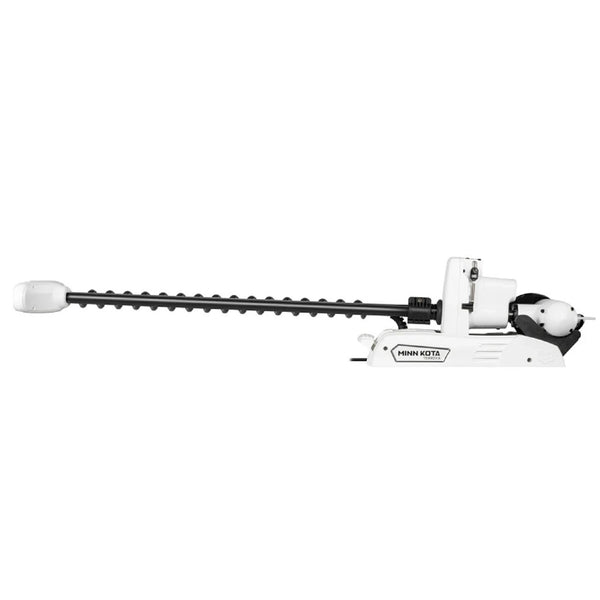 Minn Kota Terrova QUEST Dual Voltage Manual Deploy - White and Black