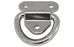 Stainless Steel Folding Eye Plate - 2 Sizes