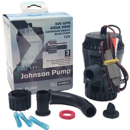 Johnson 12V Cartridge Style Bilge Pump - 2 Sizes