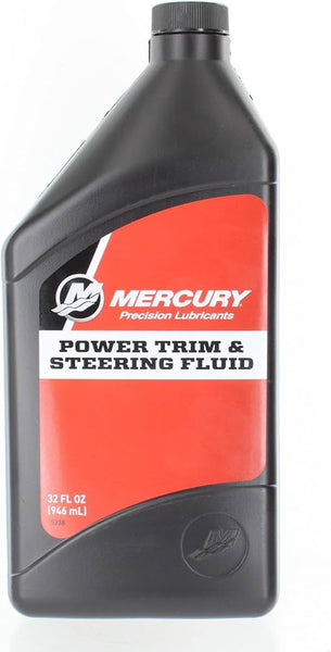 Mercury Power Trim and Steering Fluid 946ml PN:858075K01