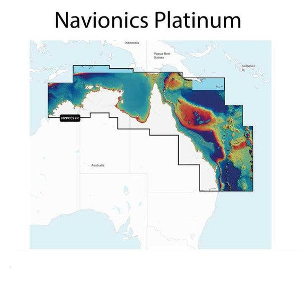 Navionics Platinum + Plus Charts - 4 coverage areas