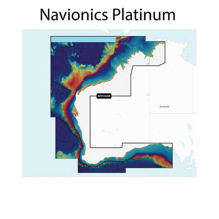 Navionics Platinum + Plus Charts - 4 coverage areas