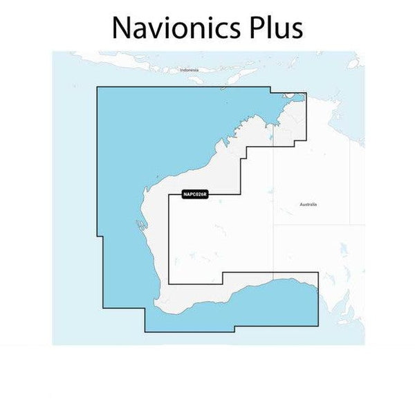 Navionics + Plus Charts - 3 coverage areas