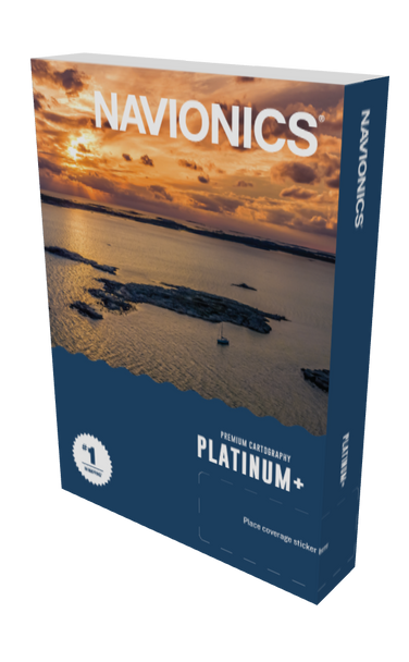 Navionics Platinum + Plus Charts - 4 coverage areas