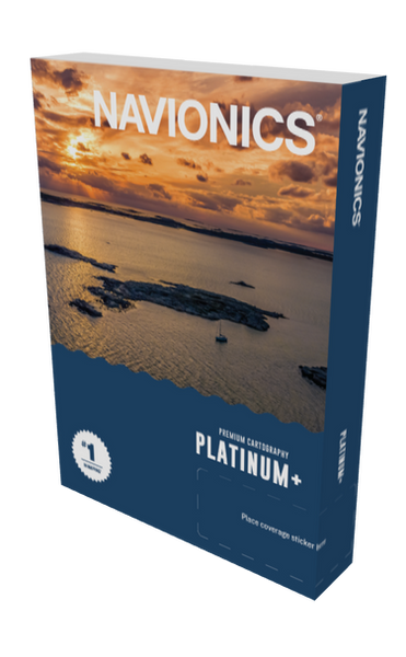 Navionics Platinum + Plus Charts - 4 coverage areas