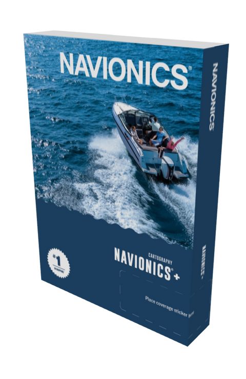 Navionics + Plus Charts - 3 coverage areas