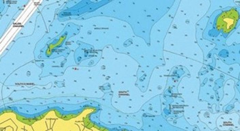 Navionics + Plus Charts - 3 coverage areas