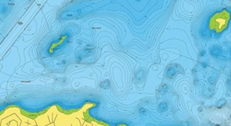 Navionics + Plus Charts - 3 coverage areas