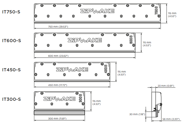 Zipwake Series S Complete Kit Boxes